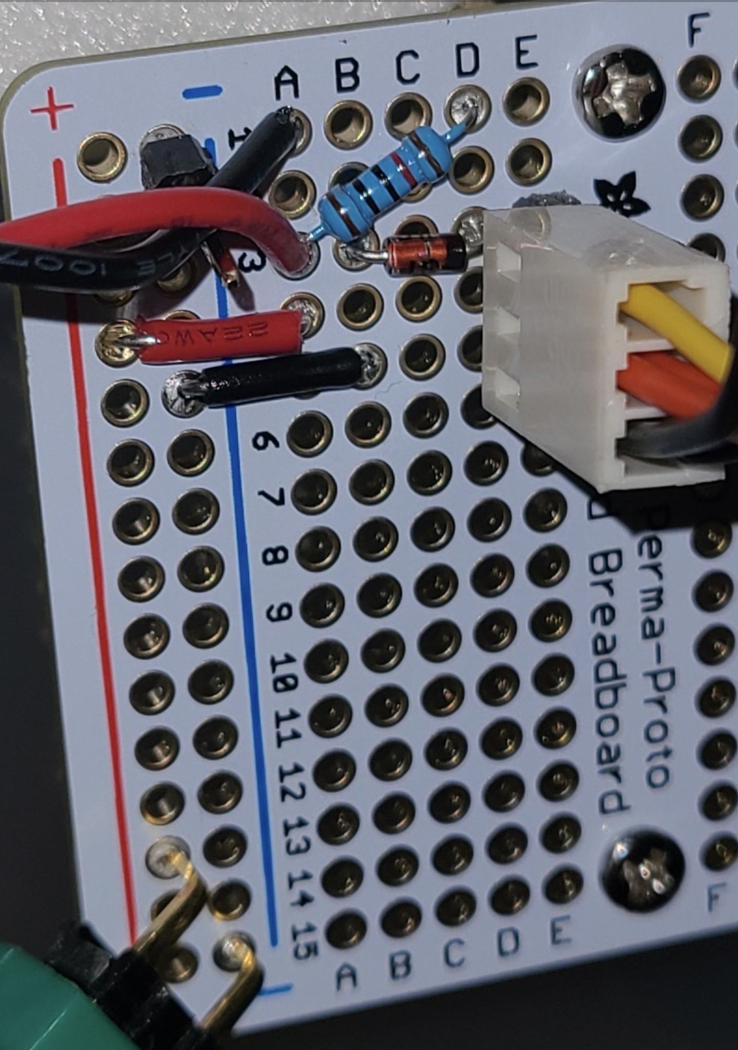 Tach circuit detail